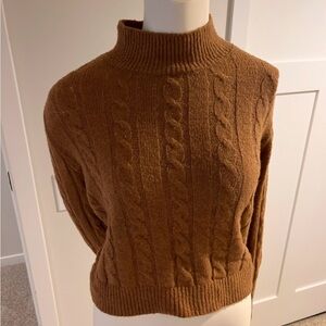Hippie Rose Warm Tan Sweater Small